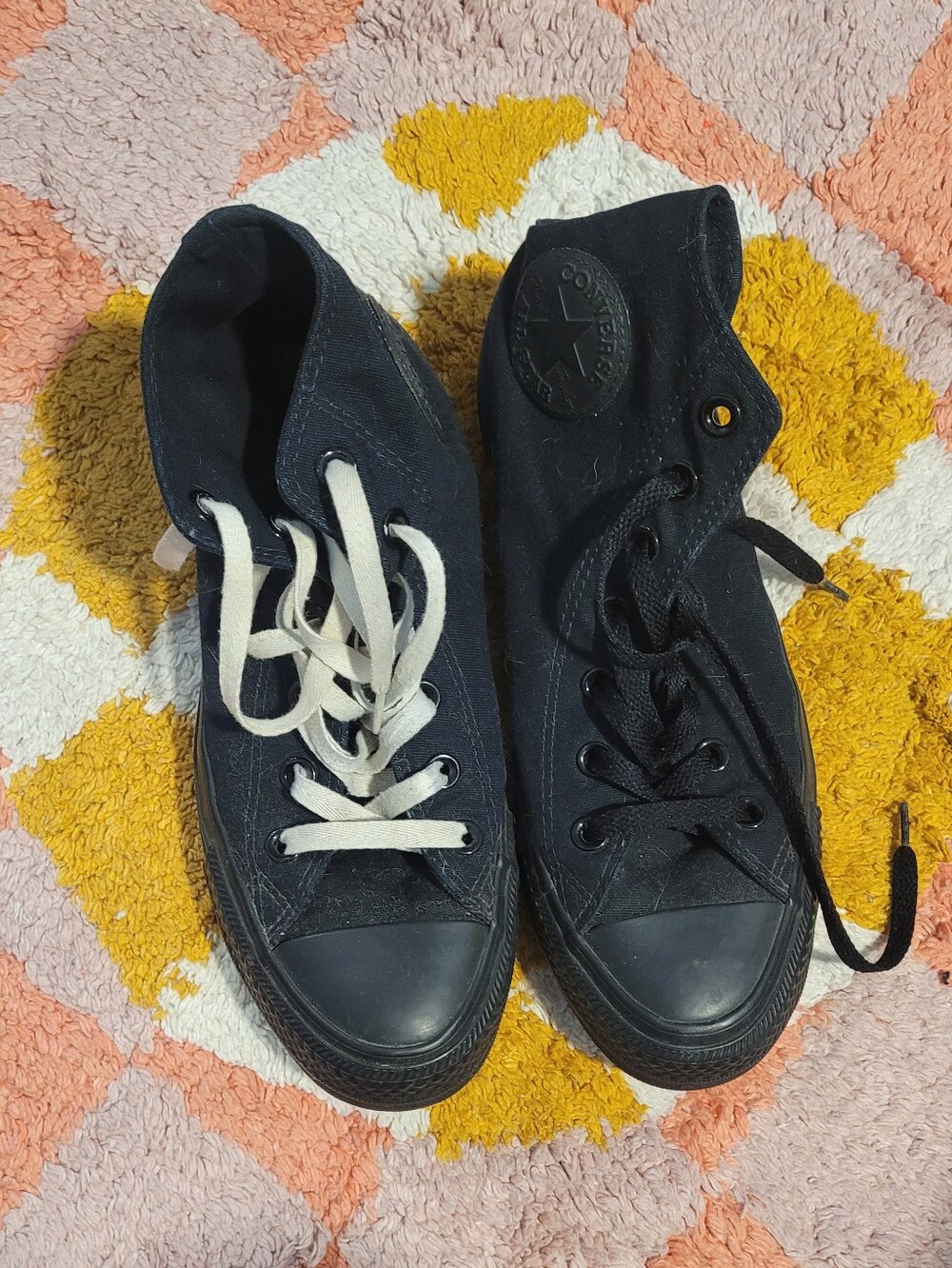 Black High Top Converse
